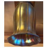 DR - Set of 2 Quoizel Style Iridescent Glass Lamp Shades