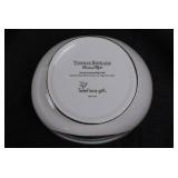 Thomas Kinkade Teleflora Ceramic Bowl - Sunday Evening Sleigh Ride