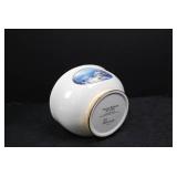 Thomas Kinkade Teleflora Decor Bowl - Sunday Evening Sleigh Ride