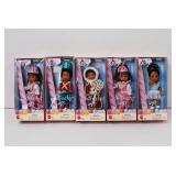 Barbie Nutcracker Kelly Tommy Dolls 5-Pack, Mattel 2001 NRFB