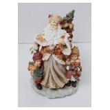 Santa Claus Figurine with Children and Toys