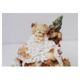 Santa Claus Figurine with Children and Toys