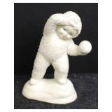 Set of 4 Antique Bisque Snow Baby Figurines