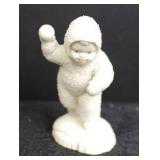 Set of 4 Antique Bisque Snow Baby Figurines
