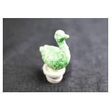 Vintage Style Porcelain Topiary Figurine Lot - 9 Pieces