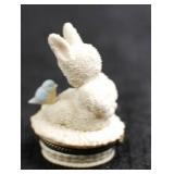 Figurine Lot - Snowbabies Bunnies Birds and Pigs Collection