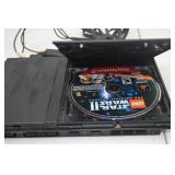 Sony PlayStation 2 Slim Console with LEGO Star Wars II Game and 2 Controllers (Missing Power Cord)