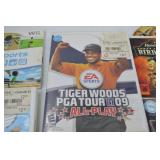 Nintendo Wii Sports Games Lot - Tiger Woods, Remington, SSX, Wii Sports