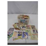 Vintage Sports Trading Cards Lot - Baseball, Football, Basketball