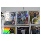 Baseball Chrome Trading Card Binder Featuring Mariano Rivera and Stars