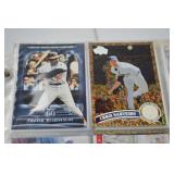 Baseball Chrome Trading Card Binder Featuring Mariano Rivera and Stars