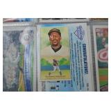 Baseball Chrome Trading Card Binder Featuring Mariano Rivera and Stars