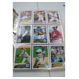 Baseball Chrome Trading Card Binder Featuring Mariano Rivera and Stars