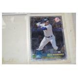 Baseball Chrome Trading Card Binder Featuring Mariano Rivera and Stars
