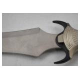 Lifesaving Survival Knife with Sheath, Compass, and Accessories