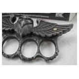 Bud K Eagle Knuckle Duster Knife with Box