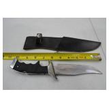 Stainless Steel Fixed Blade Knife with Sheath