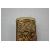 Decorative Dagger With Ornate Sheath and Lion Head Pommel