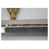 Decorative Dagger With Ornate Sheath and Lion Head Pommel