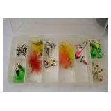 Camo Fishing Tackle Bag with Lures, Accessories, and Digital Scale