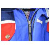 Spyder Ski Jacket Blue Red White Colorblock Men