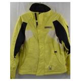 Spyder Team Venom Yellow Ski Jacket Size Medium