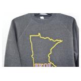 Minnesota SKOL Graphic Sweatshirt Size Small