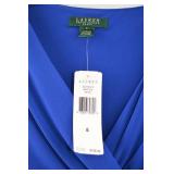 Lauren Ralph Lauren Blue Dress Size 8 w/Tag MSRP $130