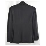 Fendi 365 Black Jacket Lace Collar Size 1 (F549/281)