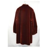 Carol Horn Captivity Plush Faux Fur Coat Size 14