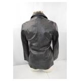 Wilsons Leather Pelle Studio Black Leather Jacket Large