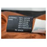 Wilsons Leather Pelle Studio Black Leather Jacket Large