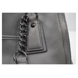 Simply Vera Vera Wang Gray Quilted Shoulder Handbag