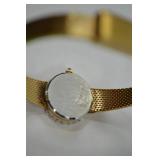 S. Dupharis 14k Gold Watch with Gem Accents