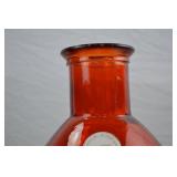 Large Red Recycled Glass Vase by Vidrios San Miguel