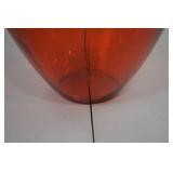 Large Red Recycled Glass Vase by Vidrios San Miguel