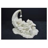 Department 56 Moon and Polar Friends Figurine - Matte White Home Decor