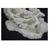 Department 56 Moon and Polar Friends Figurine - Matte White Home Decor