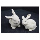 Dept 56 Snowbunnies Figurine Lot - 1995-1997 Easter Collection (4pcs)