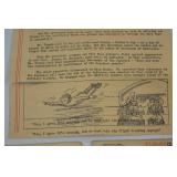 WWII V-E Day News Digest and War Ration Book Collection