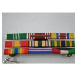 Military Pins, Medals, Ribbons, and Rank Insignia Lot