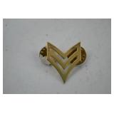 Military Pins, Medals, Ribbons, and Rank Insignia Lot