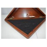 United States Army Flag Display Case with Emblem