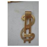 Swank Tie Bar Collection - Money Dollar Sign, Hammer and Arrow Clips
