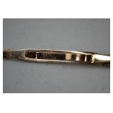 Swank Tie Bar Collection - Money Dollar Sign, Hammer and Arrow Clips