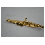 Swank Tie Bar Collection - Money Dollar Sign, Hammer and Arrow Clips