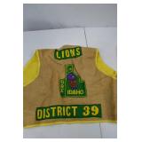 Lions Club District 39 Vest - Oregon Idaho - Medium