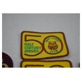 Fair Lanes Bowling Patches and 164th Infantry Reunion Buttons Lot