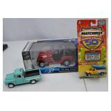 Die-cast Car Lot - Maisto 1:24 Jeep, Matchbox 50th MN, Vintage Truck