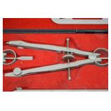 Dietzgen Star 1288-3 Drafting Compass Set in Case